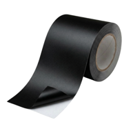 Rahmenschutzfolie schwarz, auf Rolle pro Meter