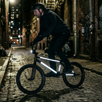 Reflektierende Fahrradfolie weiß, Wunschgröße
