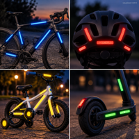 Bike Set Reflektierende Fahrradfolie grün, 24-teilig